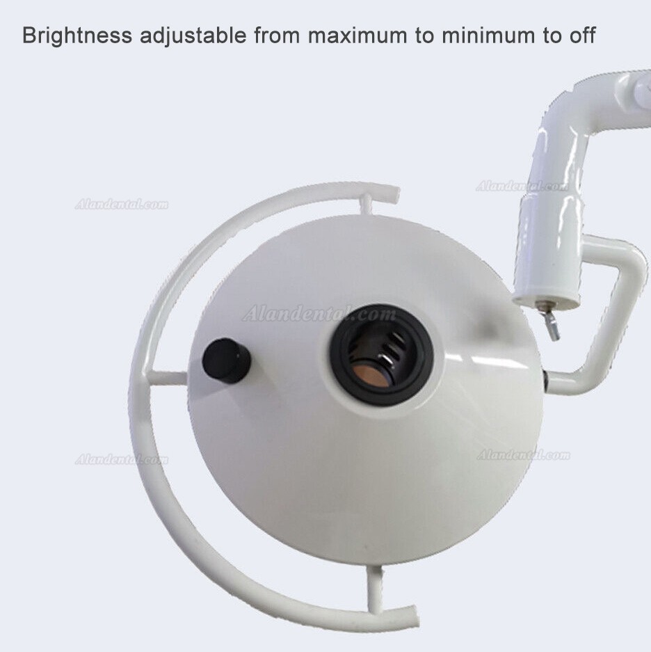 Dental 72W Ceiling Mounted Dental Light 24 Cold Light LED Shadowless Operating Lamp